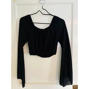 Long Sleeve Crop Top